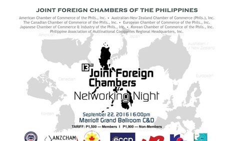 RGF Philippines Sponsors the 13th Joint Foreign Chamber of Commerce Networking Night